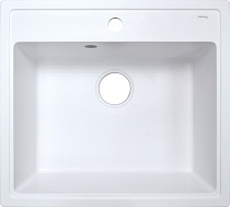 Кухонная мойка AZARIO Litos 570x505x200 искусственный мрамор, цвет Белый лед (CS00078322)