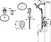 Душевой комплект Bravat Gina F865104C-A-ENG