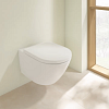 Унитаз подвесной Villeroy & Boch Subway 3.0 4670TSR1 alpin, ceramicplus, сиденье с микролифтом