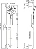 Душевой уголок Novellini Kuadra KUAD2A144-1K 144-150 см