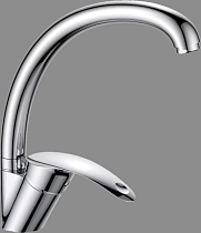 Смеситель для кухни Haiba HB4121-2 крепление на гайке