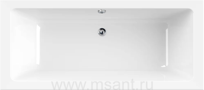 Акриловая ванна Cezares Plane mini 170x75