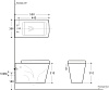 Унитаз подвесной Aquanet Rimless Tavr-W BL-103N-WHT Крышка-сиденье SoftClose Aquanet Slimseat