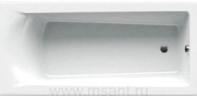 Ванна акриловая Mirsant Ривьера 180x80 
