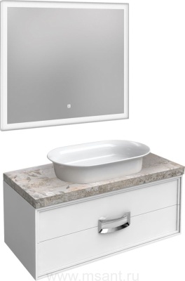 Мебель для ванной Kerama Marazzi Canaletto 100 белая
