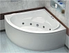 Акриловая ванна BAS Мега 160x160 на каркасе