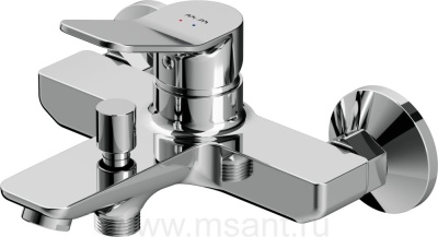 Смеситель AM.PM X-Joy F85A10000 для ванны с душем