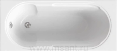Акриловая ванна BAS Гоа 160x70 на каркасе