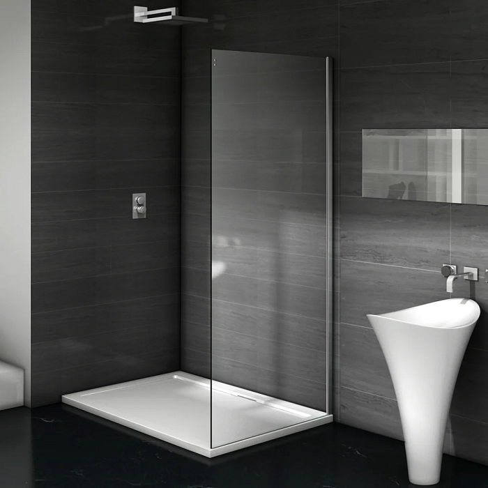 Боковая стенка Good Door Galaxy SP-100-C-CH профиль хром