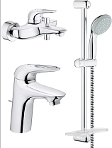 Душевой комплект Grohe Eurostyle New 124416