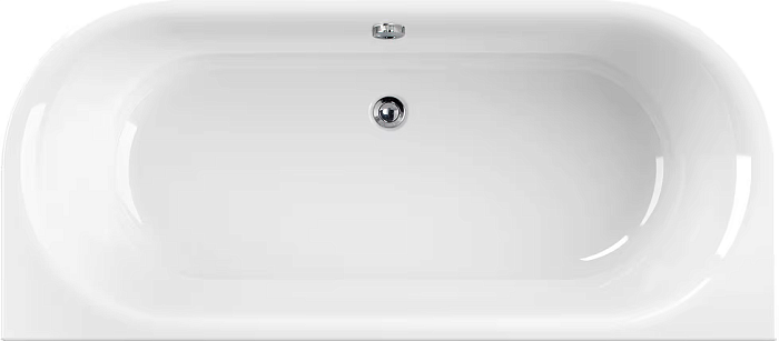 Акриловая ванна Cezares Metauro Wall 180x80