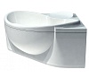 Акриловая ванна Акватек Эпсилон 150x150, с каркасом, фронтальным экраном, сливом-переливом