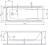 Акриловая ванна AM.PM Gem 170x70 W90A-170-070W-A
