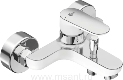 Смеситель для ванны с душем Ideal Standard Tyria BC157HO Matt White Chrome