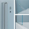 Шторка на ванну IDDIS Ray RAY6CS9i90 90х140, профиль хром
