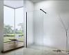 Душевая перегородка Berges Sky Black 064011 110x200, профиль черный