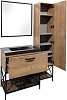Мебель для ванной Comforty Бредфорд 75 с раковиной Comforty 75E черная матовая