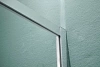 Неподвижная душевая стенка Aquatek 1000x2000, для комбинации с дверью, профиль хром, стекло прозрачное