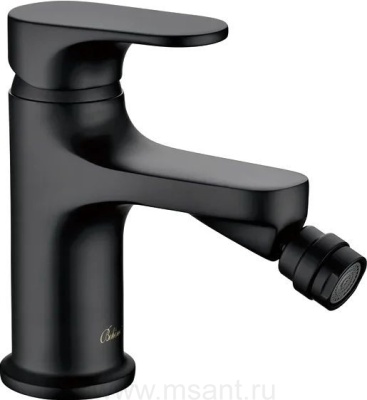 Смеситель Boheme Spectre 456-B для биде, чёрный