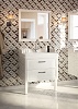Зеркало Kerama Marazzi Pompei 80 белое, с подсветкой
