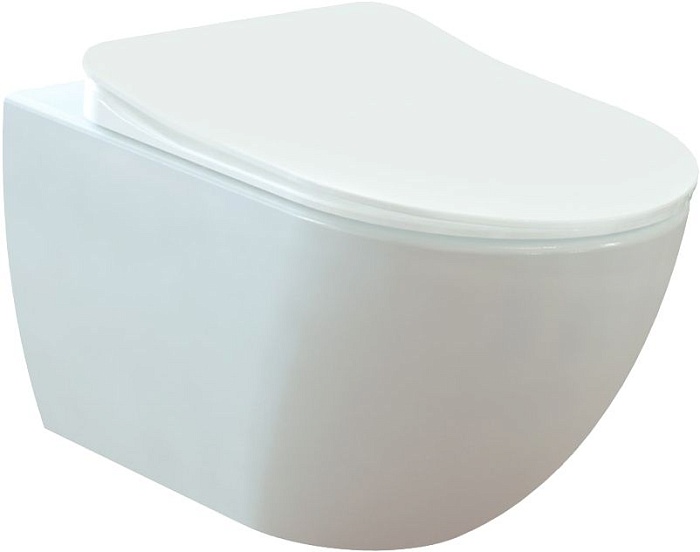 Унитаз подвесной Creavit Free FE322-11CB00E-0000 безободковый 
