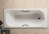 Чугунная ванна Roca Malibu 2334G0000 160x70см, с отверстиями для ручек