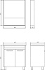 Мебель для ванной Comforty Марио 60, напольная, сосна лоредо с раковиной Quadro 60