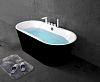 Акриловая ванна BelBagno BB200-1700-800-NERO 170x80