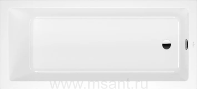 Акриловая ванна Villeroy & Boch Targa Plus Solo UBA171NES2V01+U99740000 170х75, с ножками