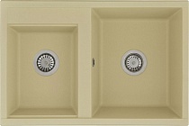 Мойка кухонная AQUATON Делия 78 шампань