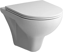 Унитаз подвесной AM.PM Gem C901700SC безободковый, с микролифтом