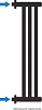 Полотенцесушитель водяной Сунержа Хорда 60x19.5, черный матовый