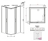 Душевой уголок Radaway Espera KDD 80