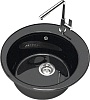 Мойка кухонная Marrbaxx Виктори Z030Q004 чёрный