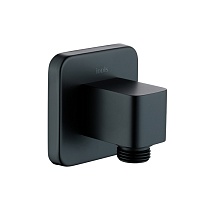 Выход для шланга без держателя, черный матовый, Slide, IDDIS, SLIBL00i62