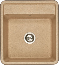 Мойка кухонная AQUATON Беллис 57 песочная