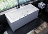 Акриловая ванна Акватек Либра 170x70, с каркасом, сливом-переливом, без фронтального экрана