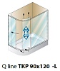 Душевой уголок Kolpa San TKP 120x90 L