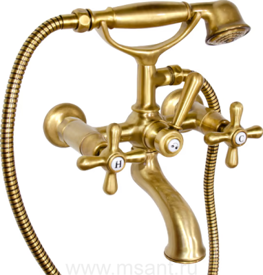 Смеситель Nicolazzi Nuova Brenta 2501BZ для ванны с душем, бронза