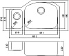 Мойка кухонная Oulin OL-U601