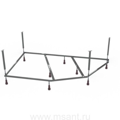Каркас для ванны Mirsant Фанагория 170x100 ( без слива-перелива )
