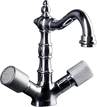 Смеситель для раковины Boheme Royal Cristal 272