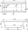 Акриловая ванна Vagnerplast Veronela 150х70