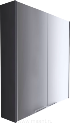 Зеркало-шкаф 1MarKa Gaula 60 Black