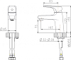 Смеситель Bravat Vega F1119177CP для раковины