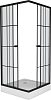 Душевой уголок Niagara Nova NG-0180-14 80x80, квадратный, с поддоном