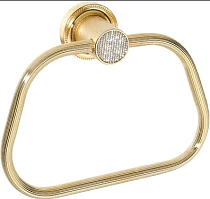 Полотенцедержатель Boheme Royal Cristal Gold кольцо