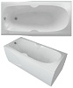 Акриловая ванна Акватек Европа 180х80, с каркасом, сливом-переливом (слева или справа), без фронтального экрана