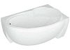 Акриловая ванна Акватек Бетта 170x97 R с каркасом, сливом-переливом, без фронтального экрана