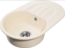 Мойка кухонная GranFest Smart SM 685L бежевая